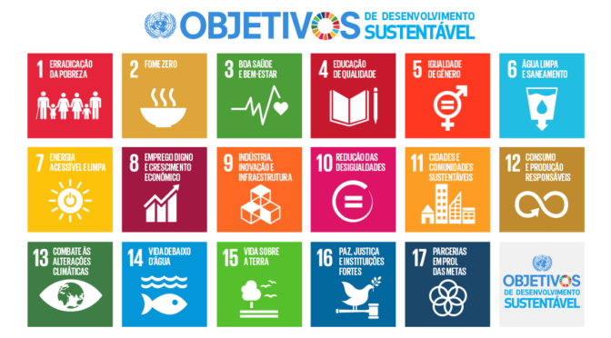 17 objetivos sustentáveis para o mundo